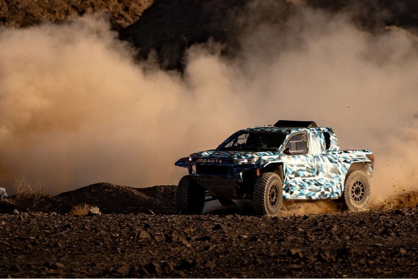 Toyota GR to field hydrogen FCEV Hilux for 2027 Dakar Rally