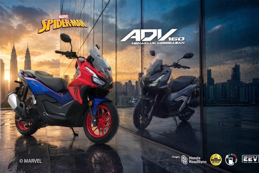 Honda ADV160 Spider-Man Edition launched in Malaysia