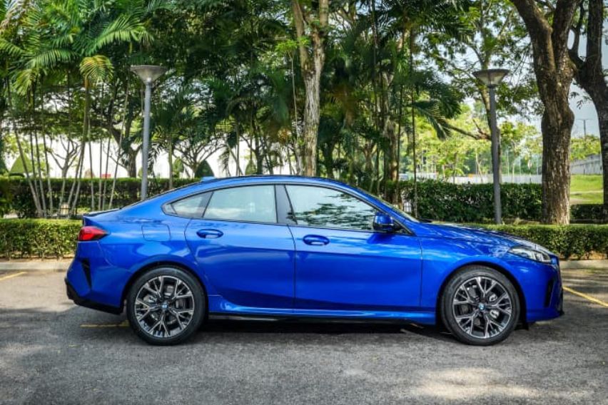 BMW 218 Gran Coupé M Sport side