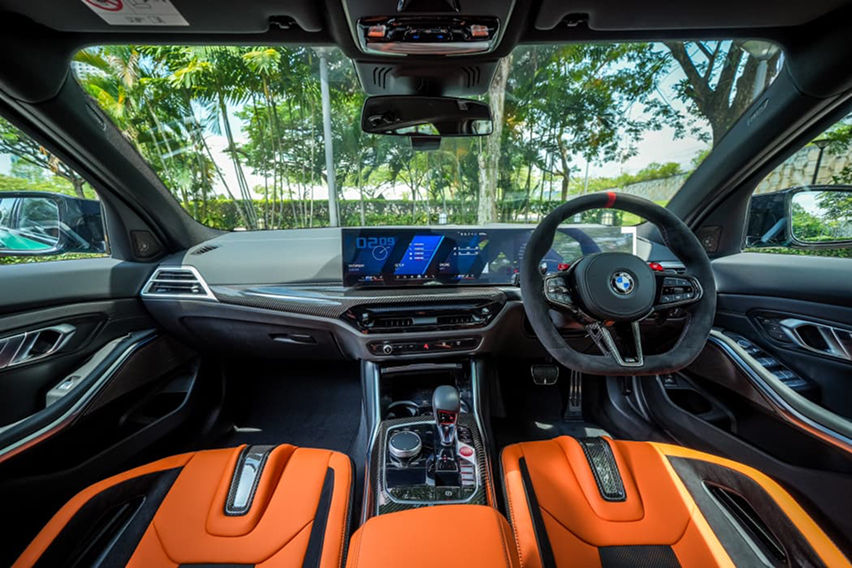 BMW M3 Touring interior