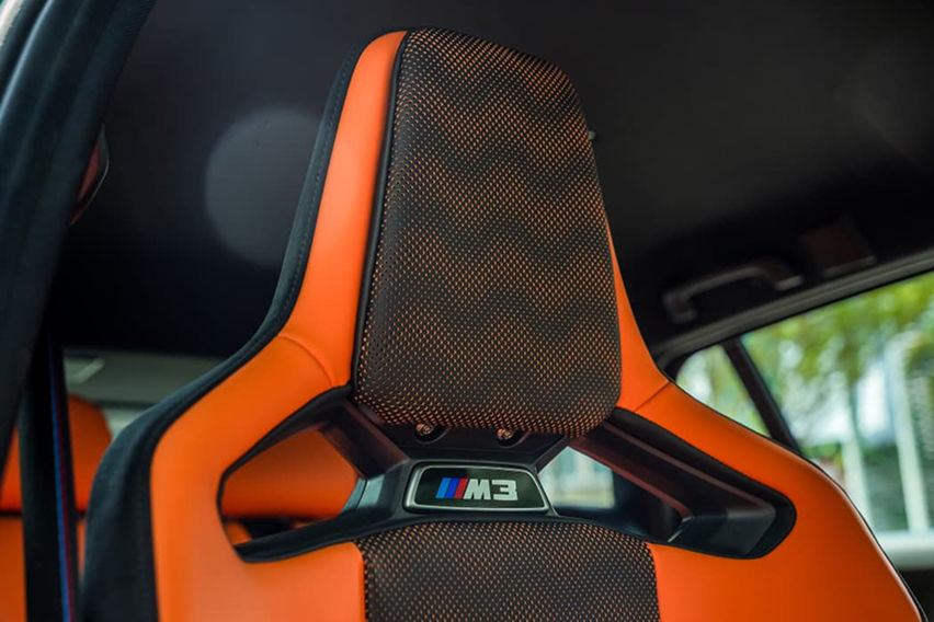 BMW M3 Touring seats