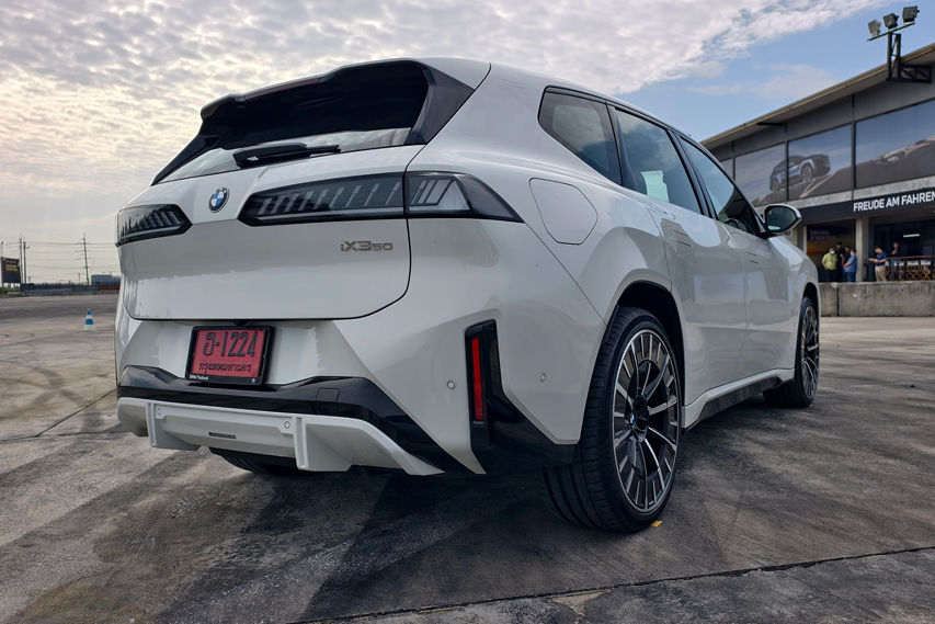 2026 BMW iX3 rear view Malaysia