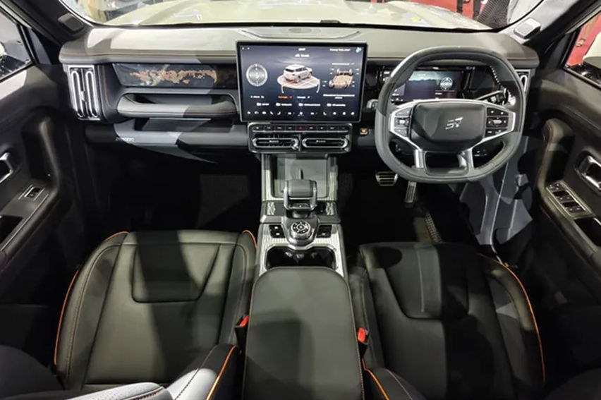 Jetour T1 interior