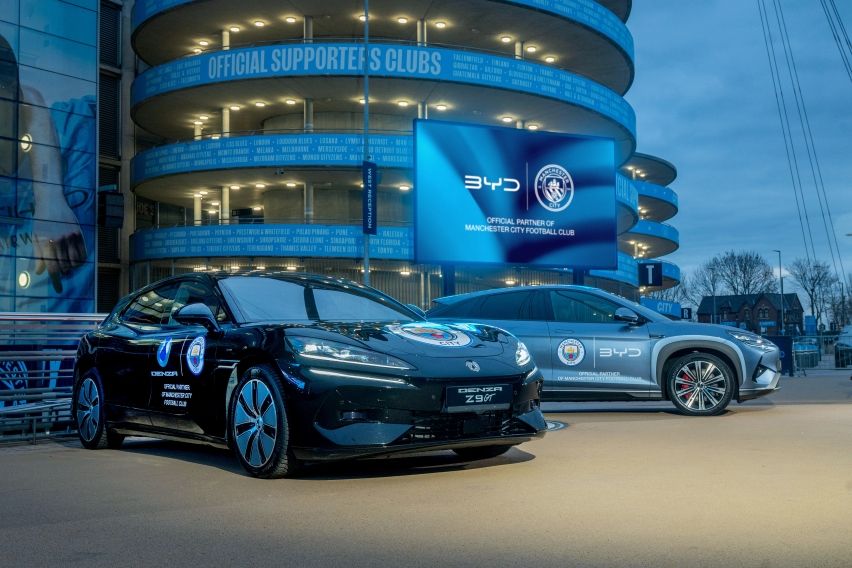BYD Sponsori Manchester City dan PSG