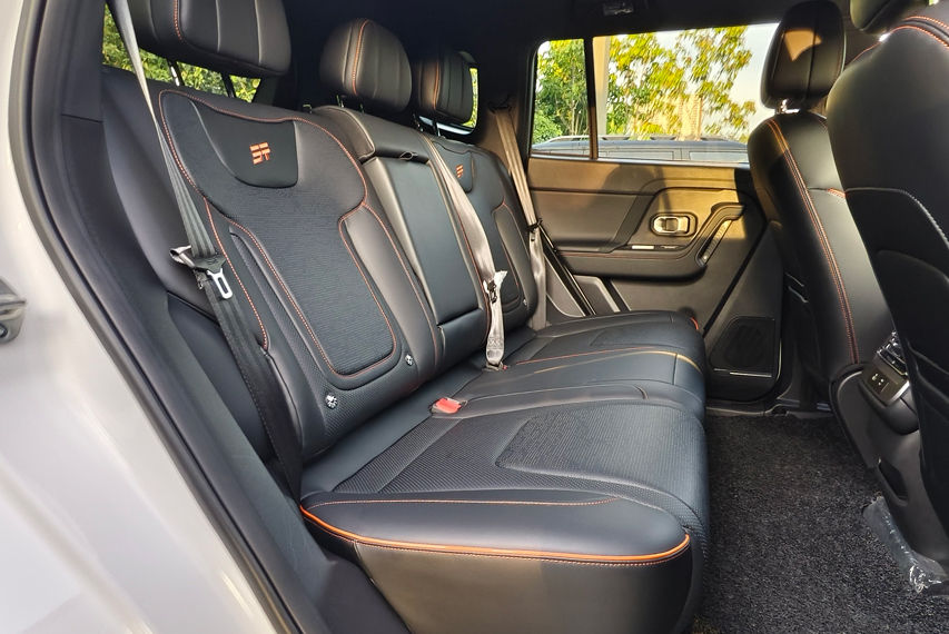 Jetour t1 rear seats view Malaysia