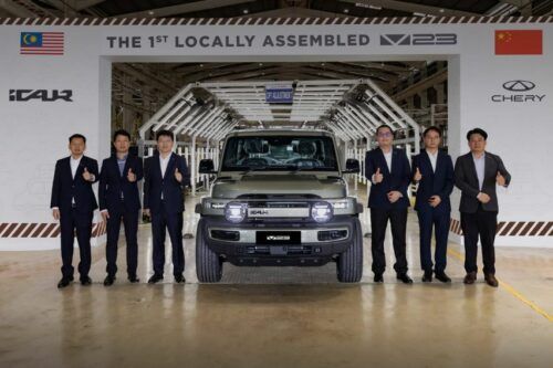iCAUR V23 EV local assembly begins in Malaysia; here’s what's on offer
