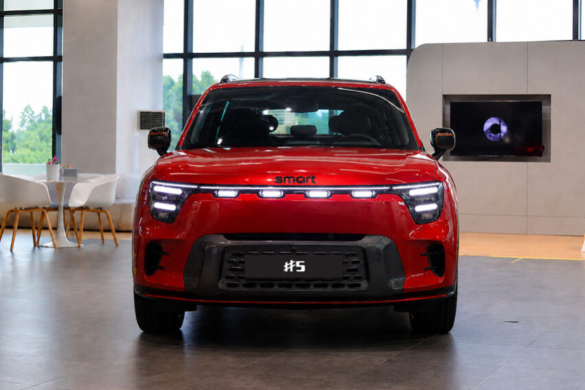 New smart #5 BRABUS Laser Red Edition lands in Malaysia at RM259,800