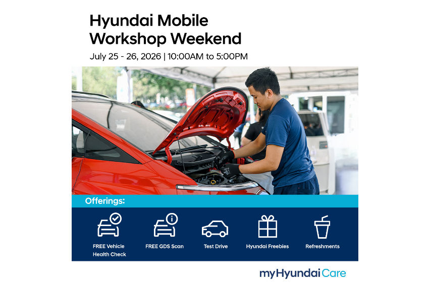 Hyundai Motor PH offers free checkups this weekend 