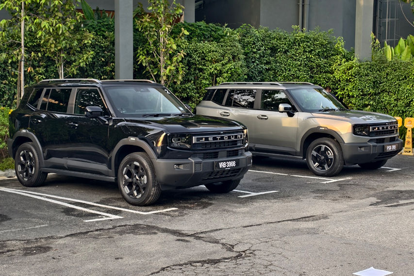 Jetour T1 2 variants view Malaysia