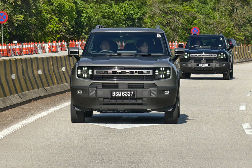 Jetour T1 front view Malaysia