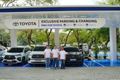 Toyota Tambah Charging Spot Gratis di Summarecon Mall Bekasi, Pengguna Makin Praktis