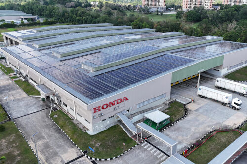 Honda Malaysia switches on 8,960 solar panels at its Melaka plant