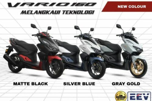 Honda Vario 160 gets a splash of new colours in Malaysia