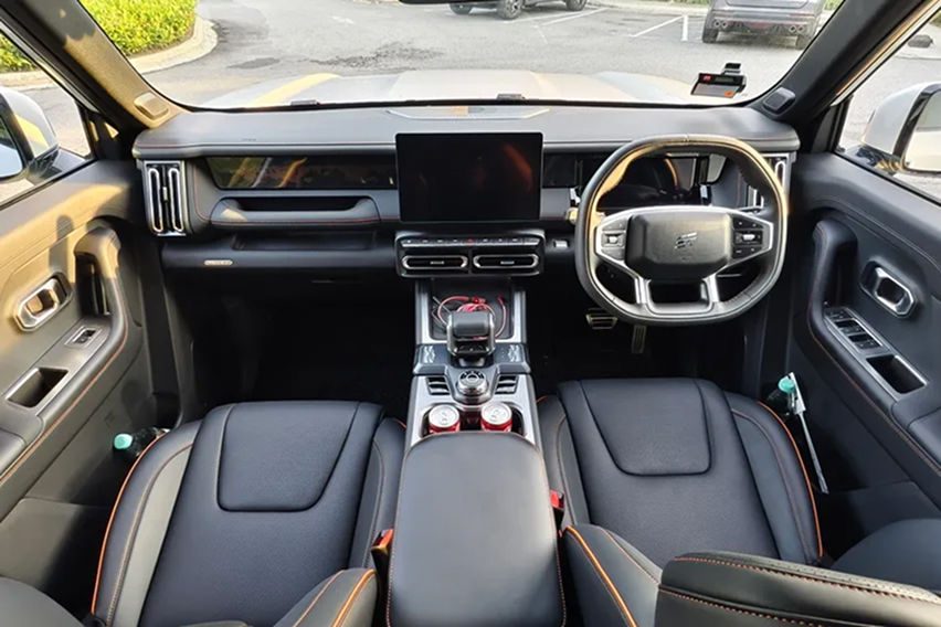 Jetour T1 interior