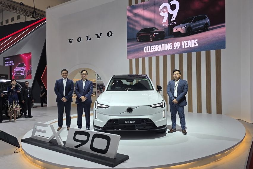 EX90 Jadi Bintang, Volvo Rayakan 99 Tahun di GIIAS 2026