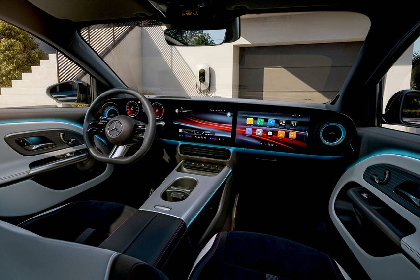 New Mercedes-Benz GLA interior view