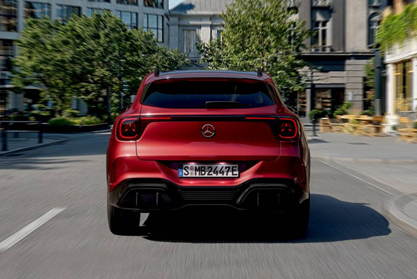 New Mercedes-Benz GLA rear view