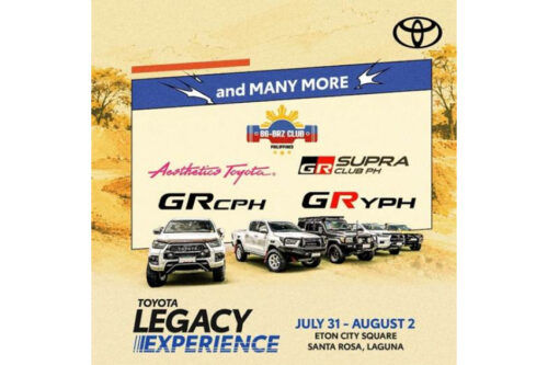 1st-ever 'Toyota Legacy Experience' to bring together car clubs under one venue