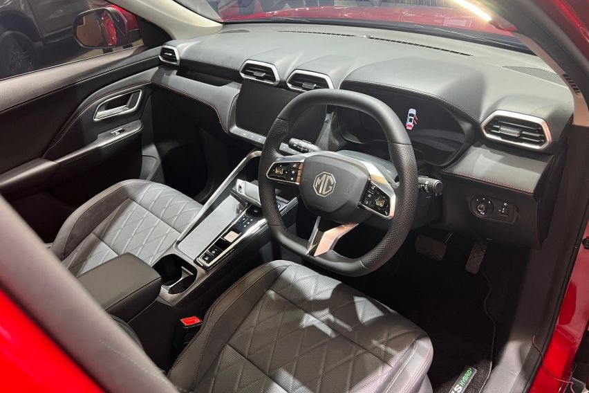 Interior mg ZS hybrid+ giias 2026