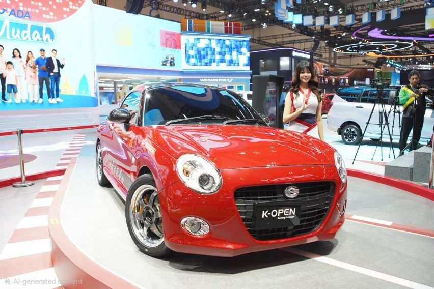 Tampak Depan Daihatsu K-Open GIIAS 2026