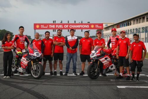 Access Plus reveals new livery for Ducati Panigale V4 race bikes