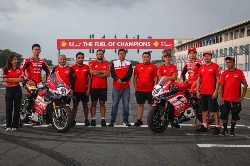 Access Plus reveals new livery for Ducati Panigale V4 race bikes