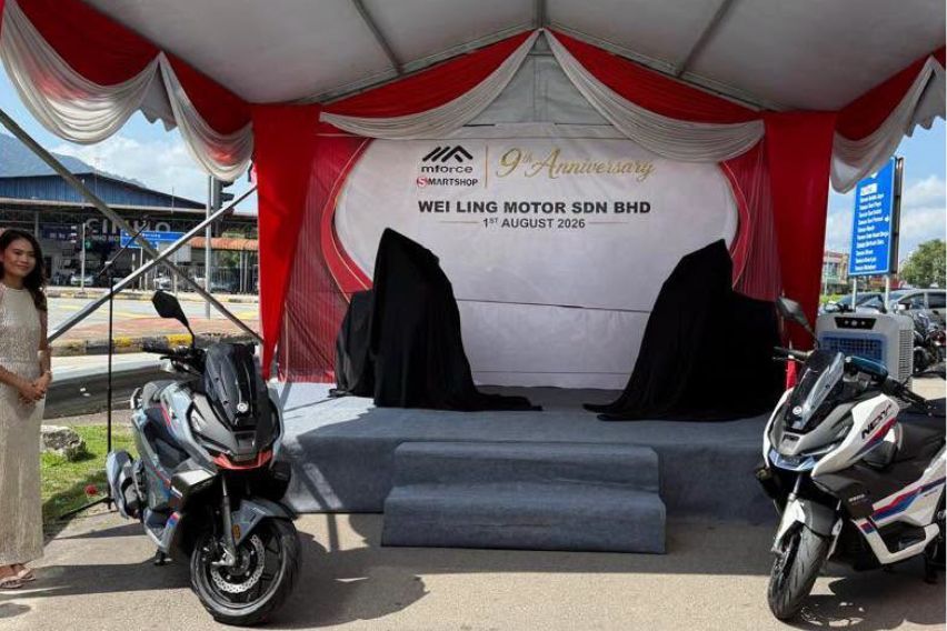 2026 WMOTO NEXY+180 scooter launched in Malaysia