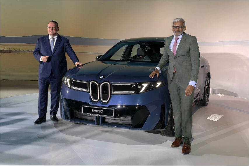 2026 BMW iX3 front view Malaysia