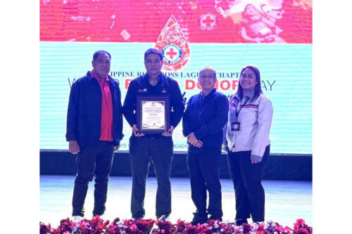 Mitsubishi receives 2 awards from PH Red Cross