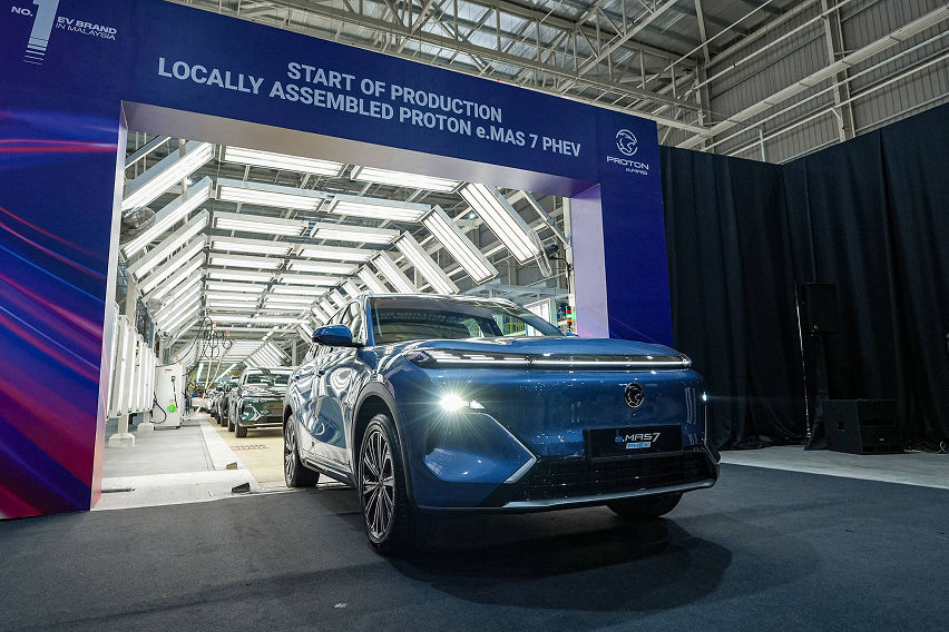 Proton e.MAS PHEV CKD