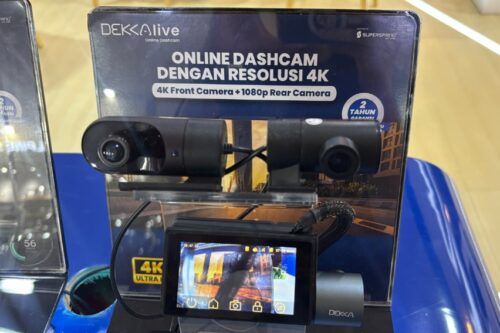 DEKKA Luncurkan Dekkalive Trio di GIIAS 2026, Dashcam Real-Time dengan Tiga Kamera 