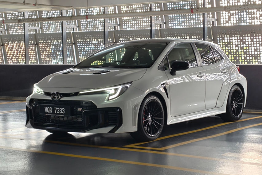 Toyota GR Corolla AT front view Malaysia