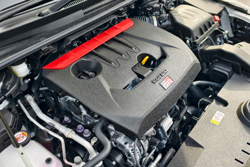 Toyota GR Corolla Automatic engine view