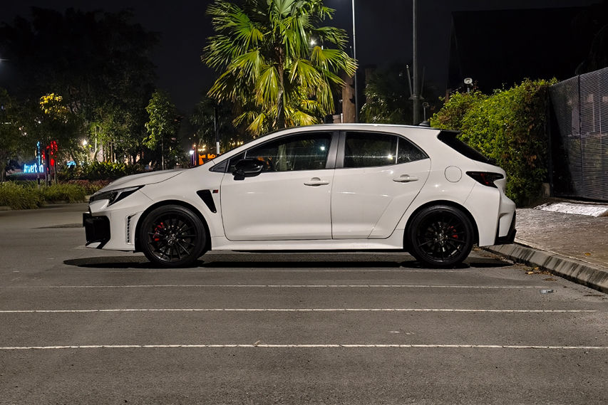 Toyota GR Corolla Automatic side profile view