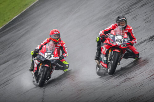 Ducati Panigale V4 drive Access Plus Racing for PSBK Round 3 sweep