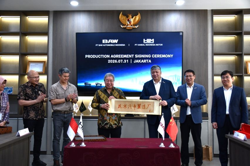 BAW rakit EV di Handal Motor
