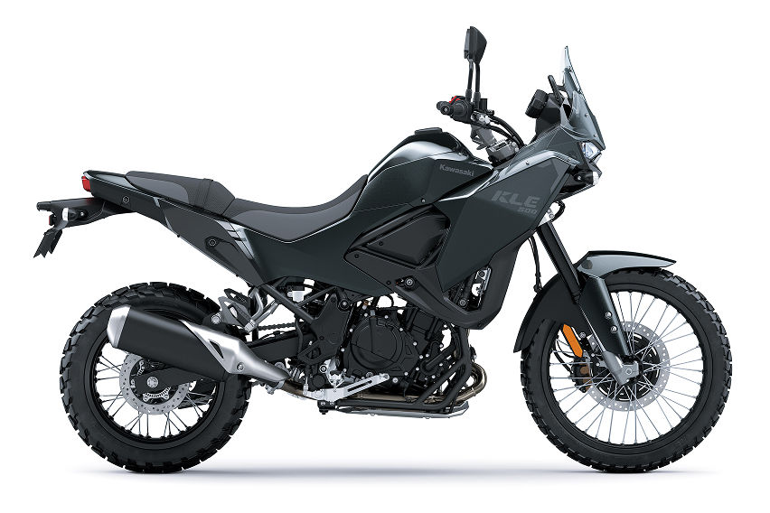 Kawasaki KLE500 side