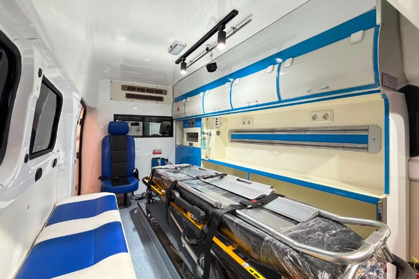 Kabin Wuling Mitra EV Ambulans