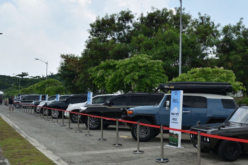 legacy LC with hilux