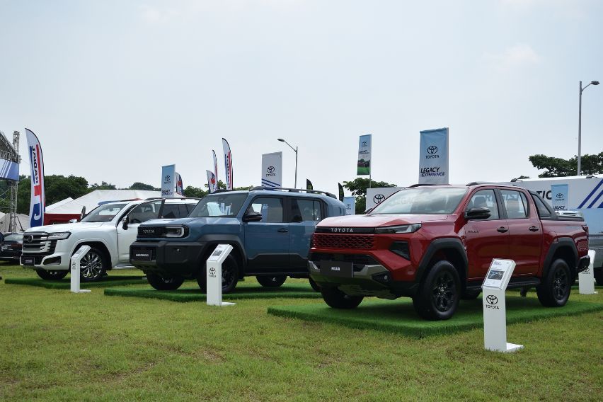 Toyota Legacy Experience highlights current and classic Hilux, Land Cruiser FJ 