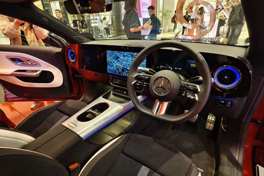 Mercedes-Benz CLA 250+ interior
