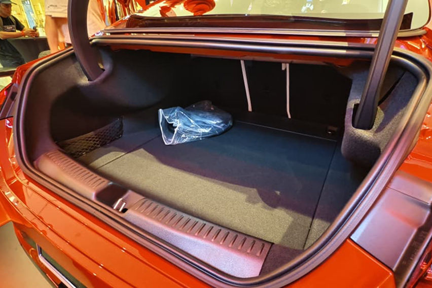 Mercedes-Benz CLA 250+ boot