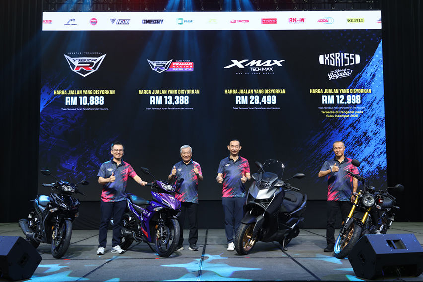 Three new Yamaha bikes launched in Malaysia 
