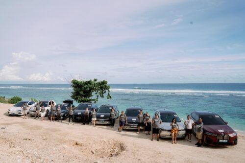 Uji Ekosistem EV, KOLEKSI Konvoi 23 Mobil Listrik Jakarta-Lampung