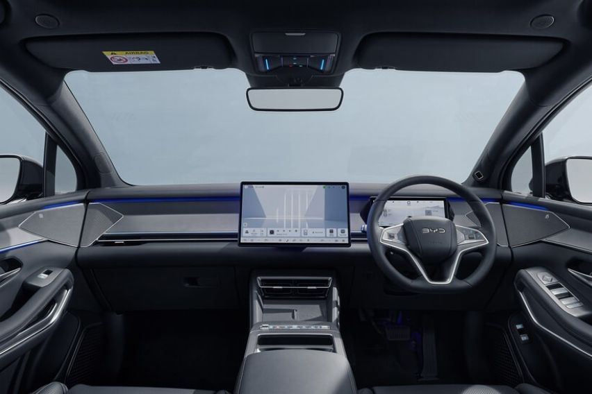 Interior BYD Sealion 8 series