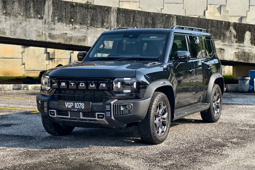 Jetour T2 front view Malaysia