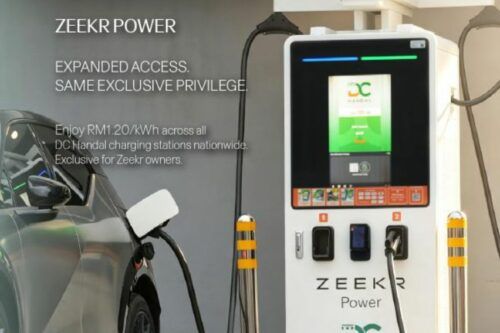 Zeekr owners get RM1.20/kWh charging rate at all DC Handal stations