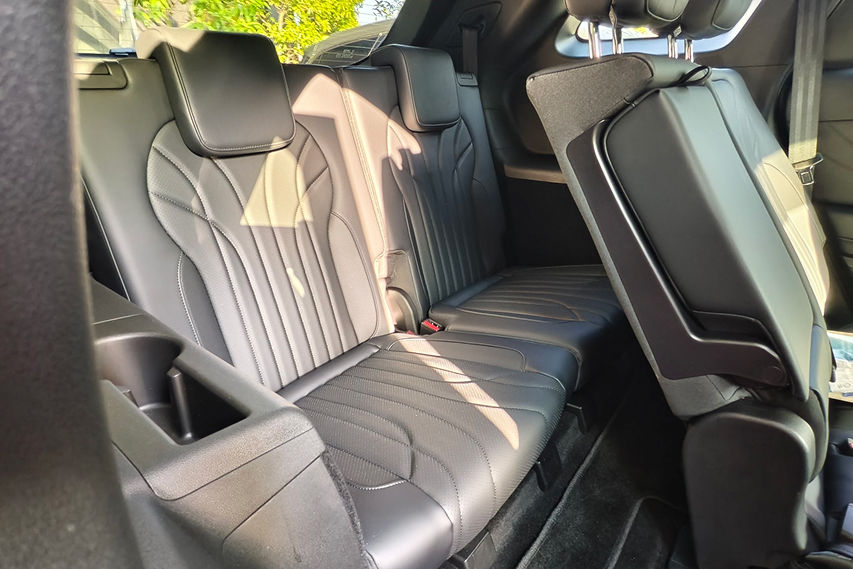 Chery Tiggo 9 third row seats view
