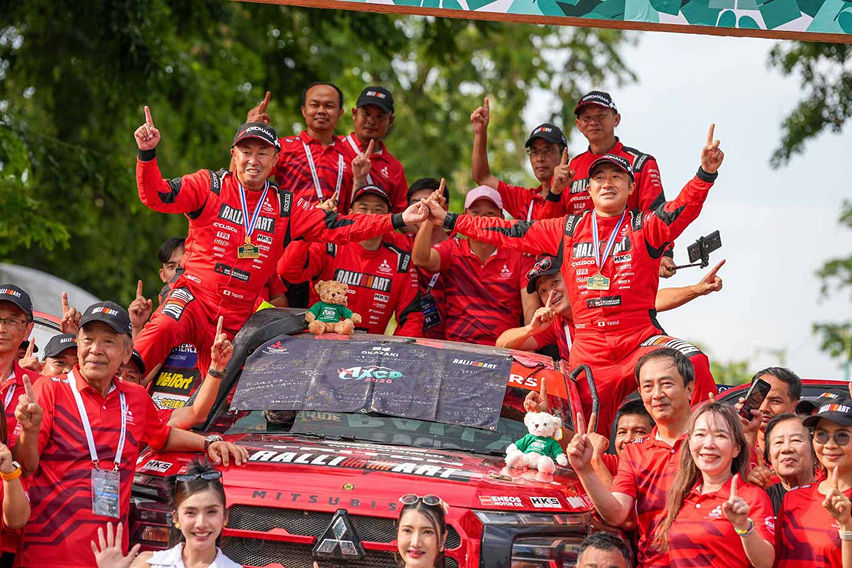 Mitsubishi Ralliart triumphs at AXCR 2026
