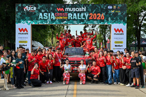 Mitsubishi Ralliart triumphs at AXCR 2026; second consecutive win